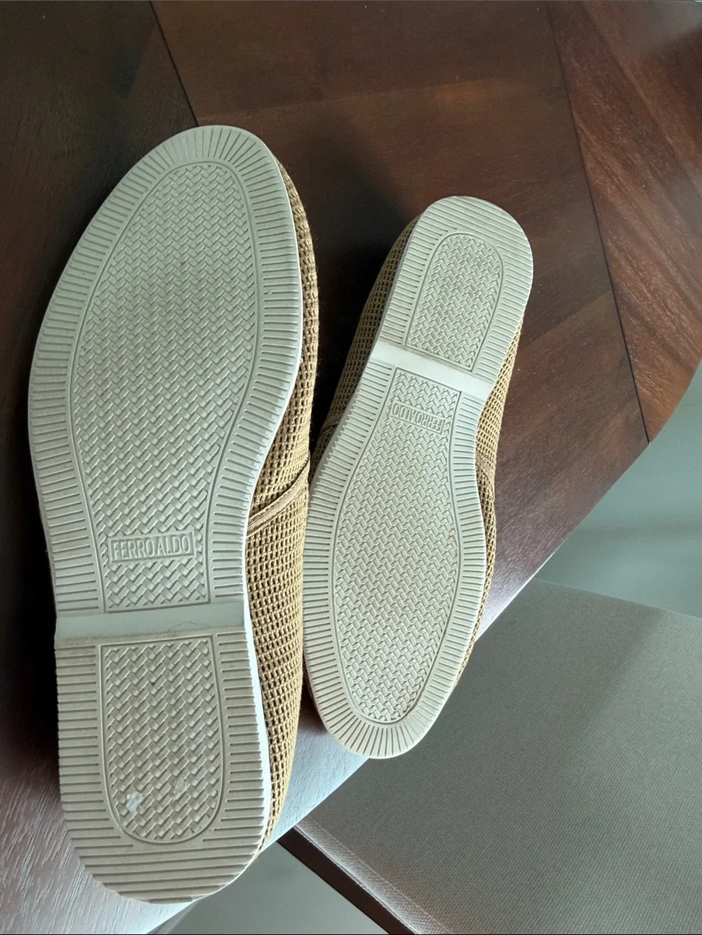 Ferro ALDO Men's Casual Slip-On Loafers in Beige